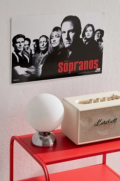 Urban Outfitters The Sopranos Cast Poster At  In Black