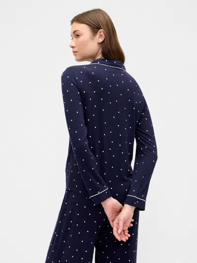 Gap Factory Relaxed Modal Pj Shirt In Blue