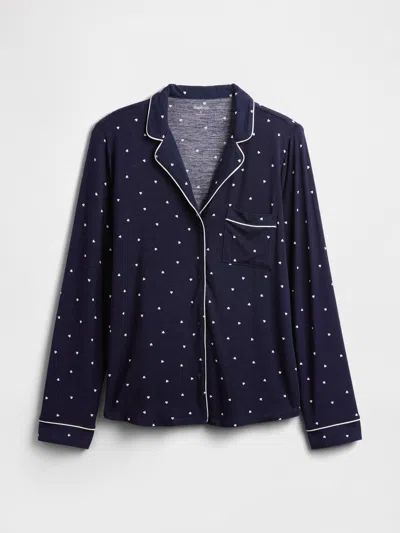 Gap Factory Relaxed Modal Pj Shirt In Blue