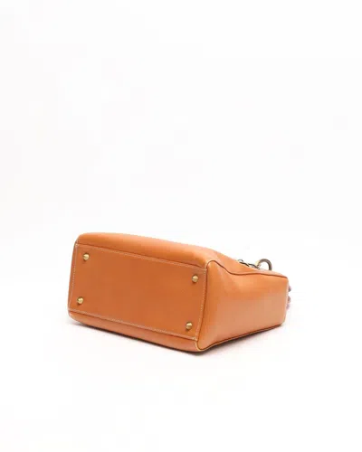 Dior Christian  Medium Lady  Bag In Brown