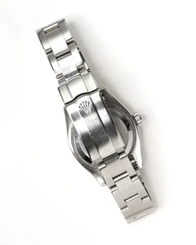 Rolex Lady-oyster Perpetual 26mm 2008 Watch In Metallic