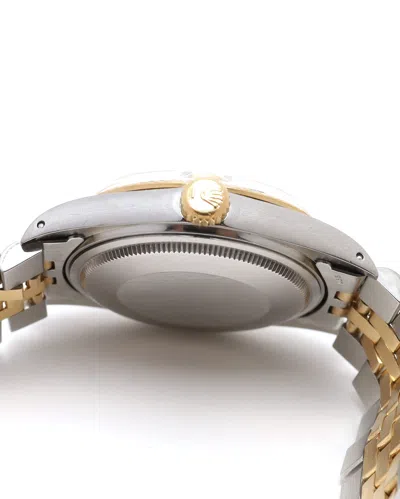 Rolex Datejust 36mm Ref 16013 1984 Watch In Gold