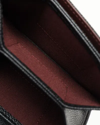 Pre-owned Chanel Caviar Mini Wallet On Chain Bag In Black