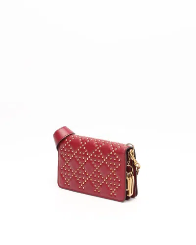 Dior Christian  Lady  Clutch Bag In Red