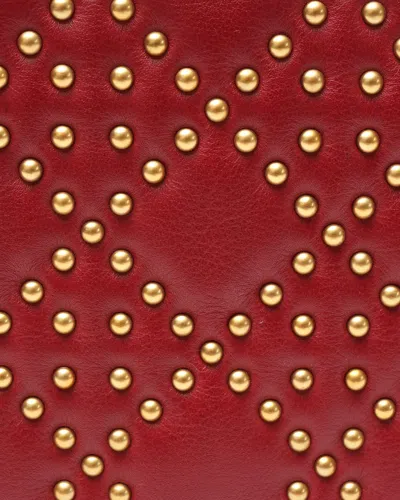 Dior Christian  Lady  Clutch Bag In Red