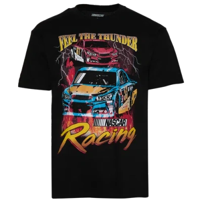 Steve Selvin Mens  Nascar Thunder T-shirt In Black