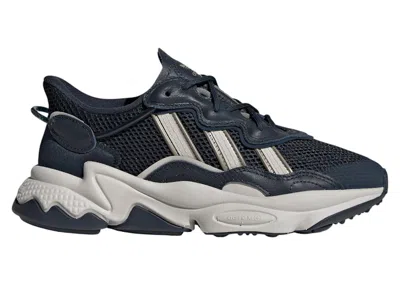 Pre-owned Adidas Originals Ozweego Sneakers In Aurora Ink/cyber Metallic/grey One