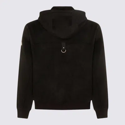 Moose Knuckles Black Wool Casual Jacket In Black