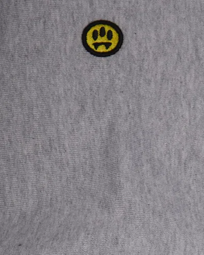 Barrow Felpa Con Stampa Grigio In Silver