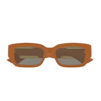 Bottega Veneta Bv1406s Linea Ribbon Sunglasses In Brown