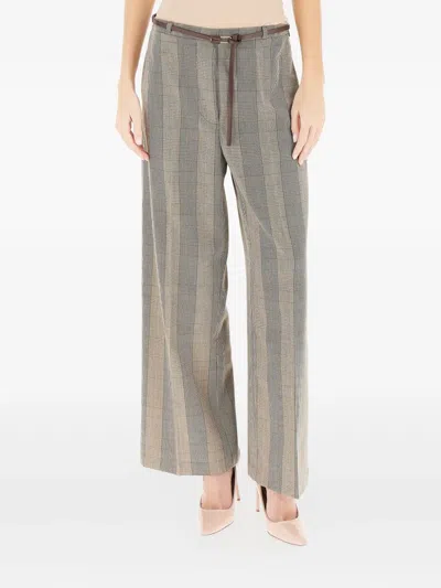 ENGRACIA 格纹长裤