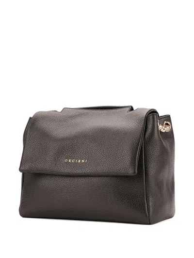 Orciani Chain-strap Tote Bag In Brown
