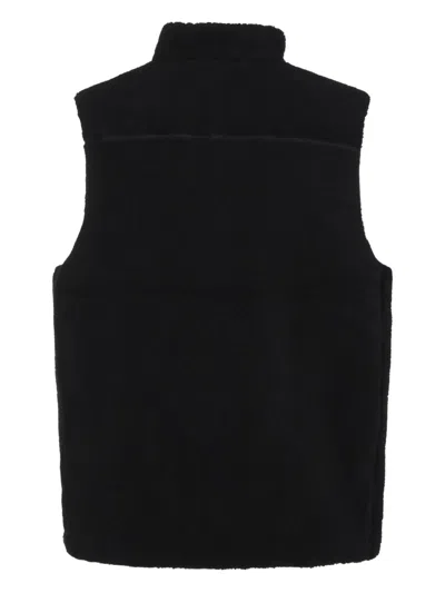 Mauna Kea Versatile Jacket With High Collar And Pocket In Black