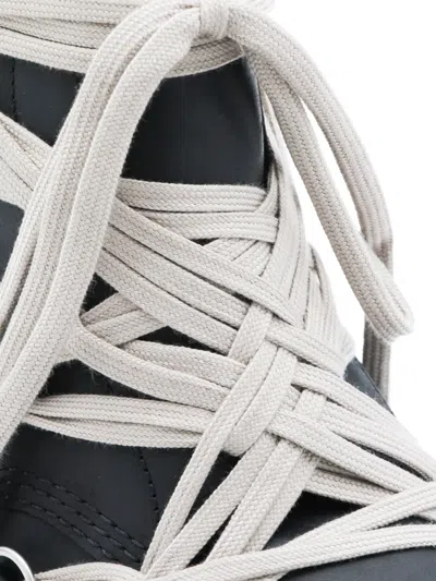 Dr. Martens X Rick Owens Boots Blacks And Greys In Black