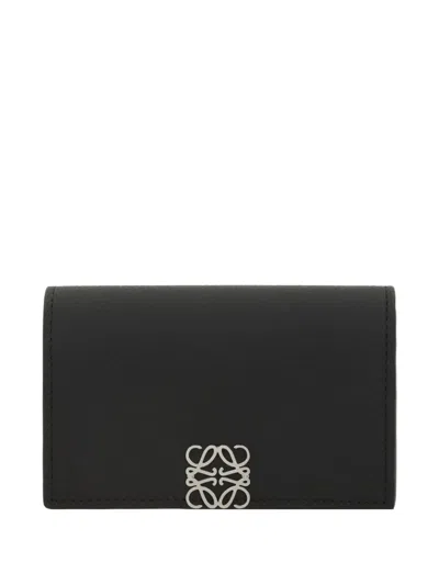 Loewe Anagram Wallet In Black