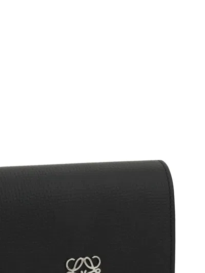 Loewe Anagram Wallet In Black