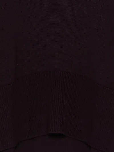 Dondup Halterneck Ribbed Sweater In Blue