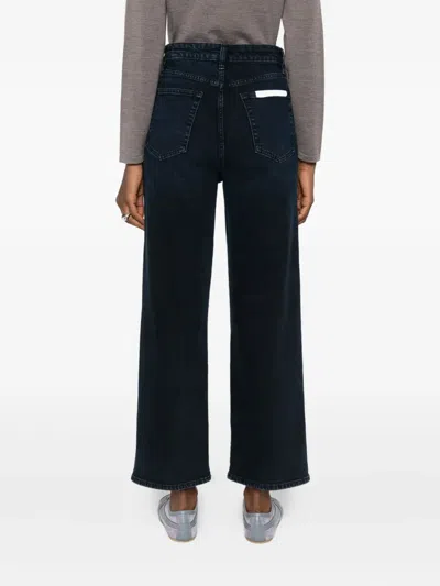 Frame Buttoned Jeans In Blue