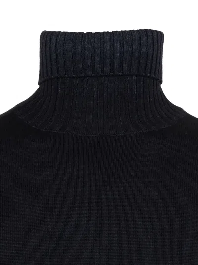 Filippo De Laurentiis Turtleneck Sweater In Black