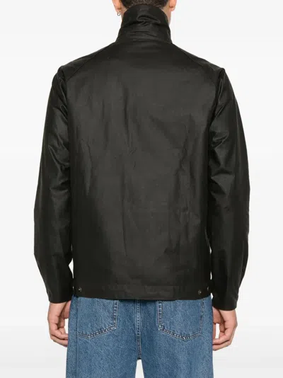Barbour Bedale Jacket In Black