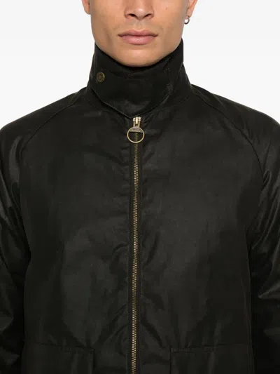 Barbour Bedale Jacket In Black