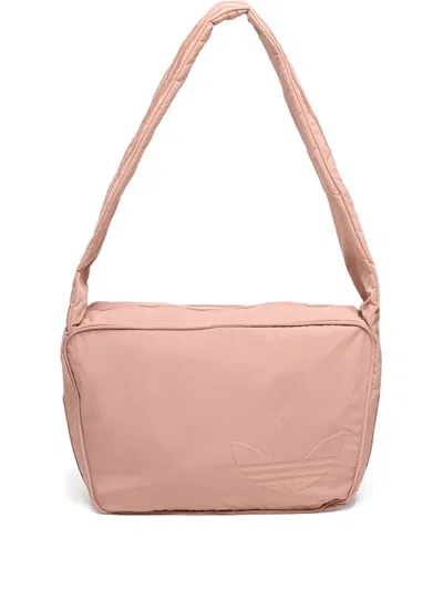 Adidas Originals Quilted Crossbody Bag In Pink