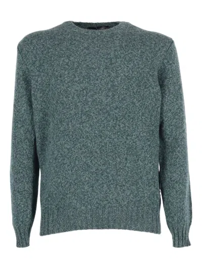 Filippo De Laurentiis Crew-neck Sweater In Green