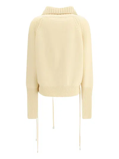 Ermanno Scervino Pure Cashmere Sweater In Neutral