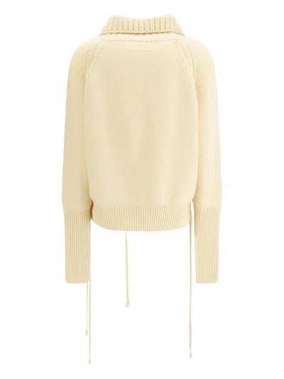 Ermanno Scervino Pure Cashmere Sweater In Neutral