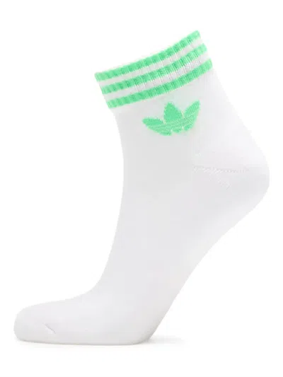Adidas Originals 3-stripes Socks In White