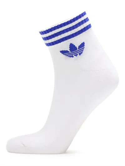Adidas Originals 3-stripes Socks In White