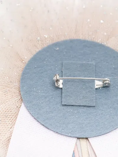 Mimi & Lula Neutral Unicorn Birthday Badge In Multi