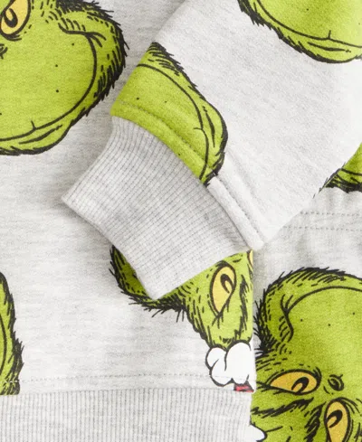Epic Threads Boys Toddler 2t-4t Grinch-print Top And Pants, 2-piece Set, Macy's Exclusive