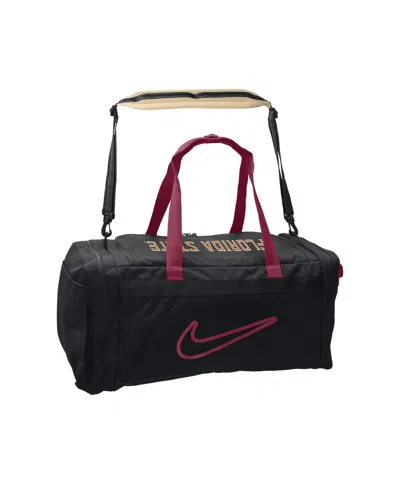 Nike Florida State Seminoles Utility Power Duffelâ Bag In Black