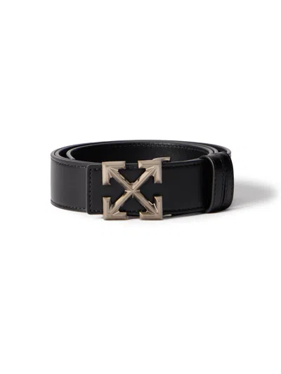 Off-white Arrow Belt Rv 35mm Quote In Black