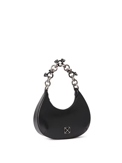 Off-white Hemisphere Shoulder Bag In Black