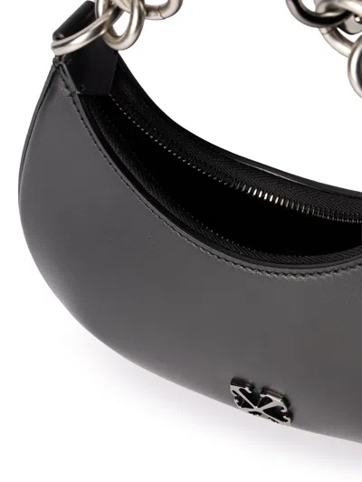 Off-white Hemisphere Shoulder Bag In Black