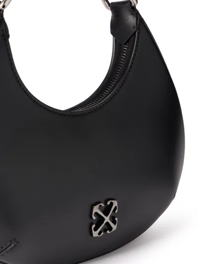 Off-white Hemisphere Shoulder Bag In Black