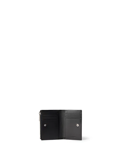 Off-white Diagonal Bifold Zipped Wallet