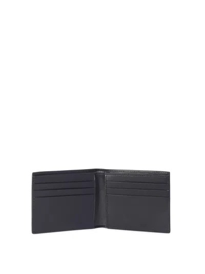 Off-white Heritage Logo Leather Wallet In Black