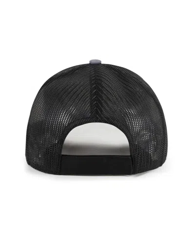 47 Brand Men's Heather Charcoal New York Giants Carbon Rope Trucker Adjustable Hat