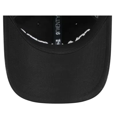 New Era Women's Black Washington Commanders Cece 9twenty Adjustable Hat In Black