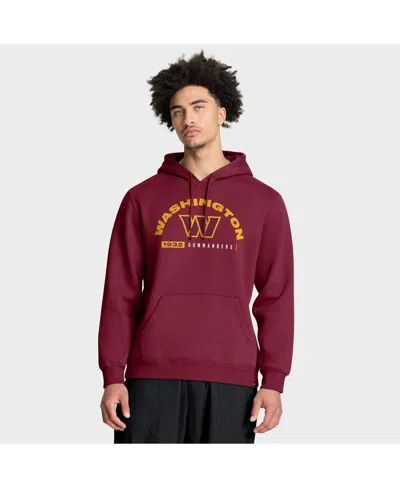 Fanatics Men's Burgundy Washington Commanders Delay Of Game Legacy Pullover Hoodie In Red
