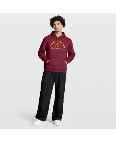 Fanatics Men's Burgundy Washington Commanders Delay Of Game Legacy Pullover Hoodie In Red