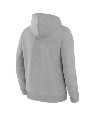 Fanatics Men's Heather Gray Miami Dolphins Fumblerooski Legacy Pullover Hoodie In Gray