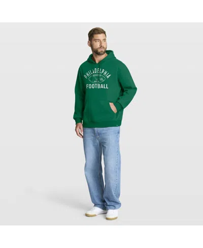 Fanatics Men's Kelly Green Philadelphia Eagles Fumblerooski Legacy Pullover Hoodie In Green