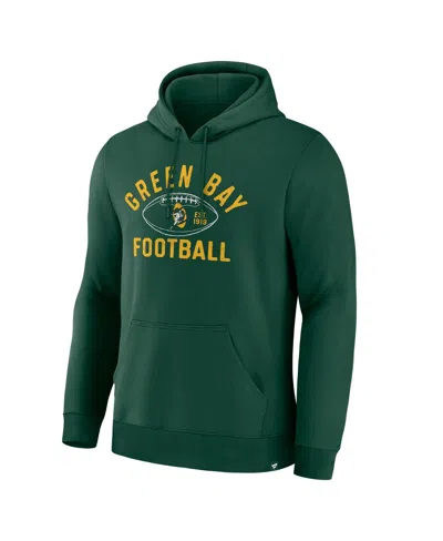 Fanatics Men's Green Bay Packers Fumblerooski Legacy Pullover Hoodie In Green