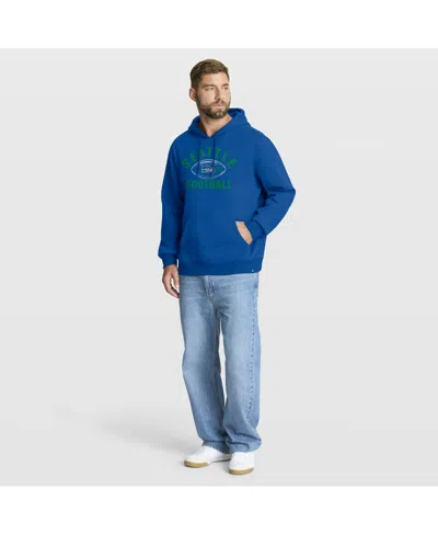 Fanatics Men's Royal Seattle Seahawks Fumblerooski Legacy Pullover Hoodie In Blue