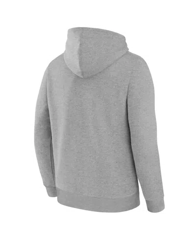 Fanatics Men's Heather Gray Detroit Lions Fumblerooski Legacy Pullover Hoodie In Gray