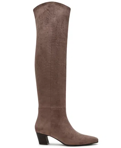 Dv Dolce Vita Women's Stryker Over-the-knee Pull On Heeled Boots In Multi